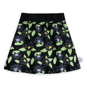 Disney Store Little‎ Girls The Princess and the Frog Tiana Lily Pad Skirt Sz 5/6